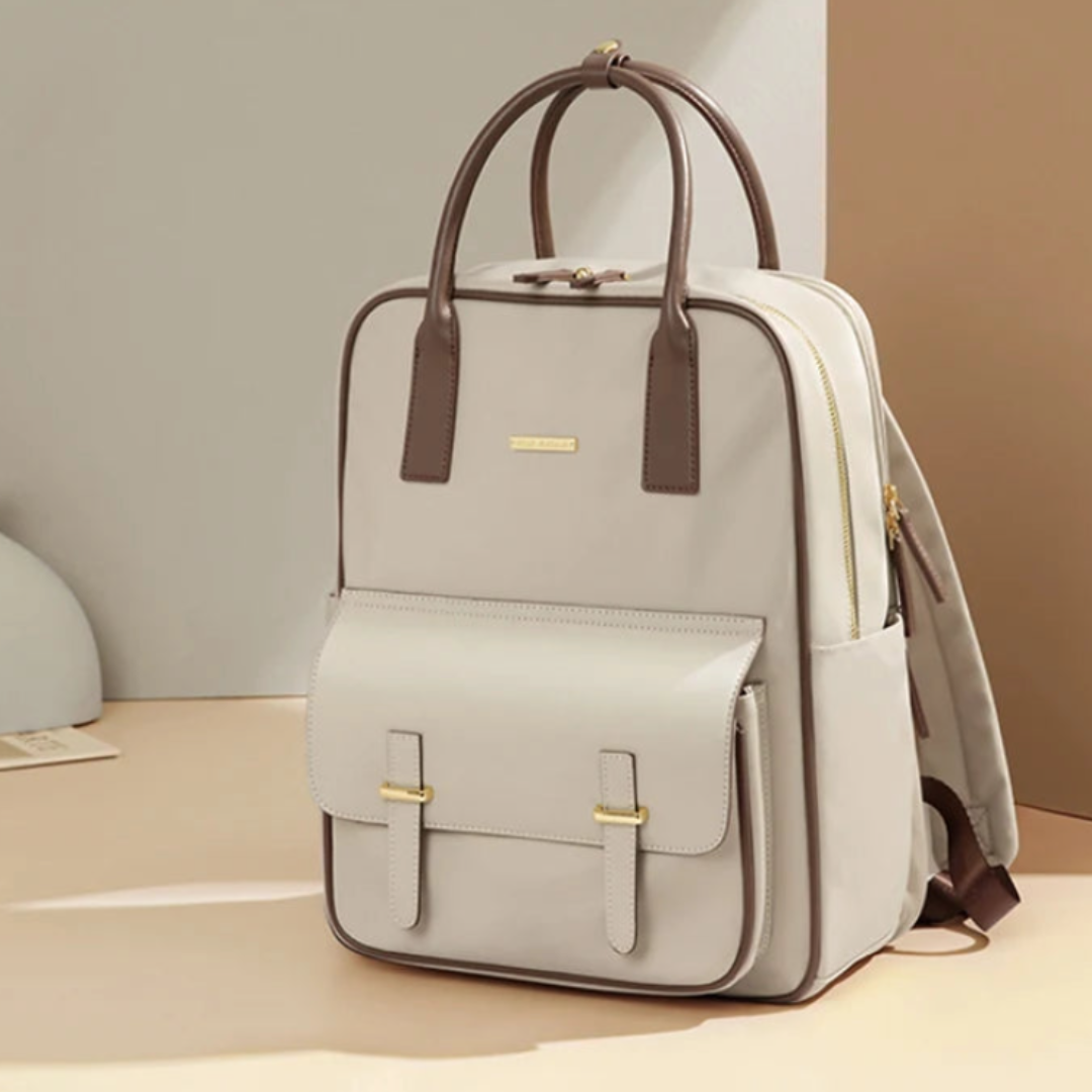 Mochila Executiva Para Notebook em Couro Golf