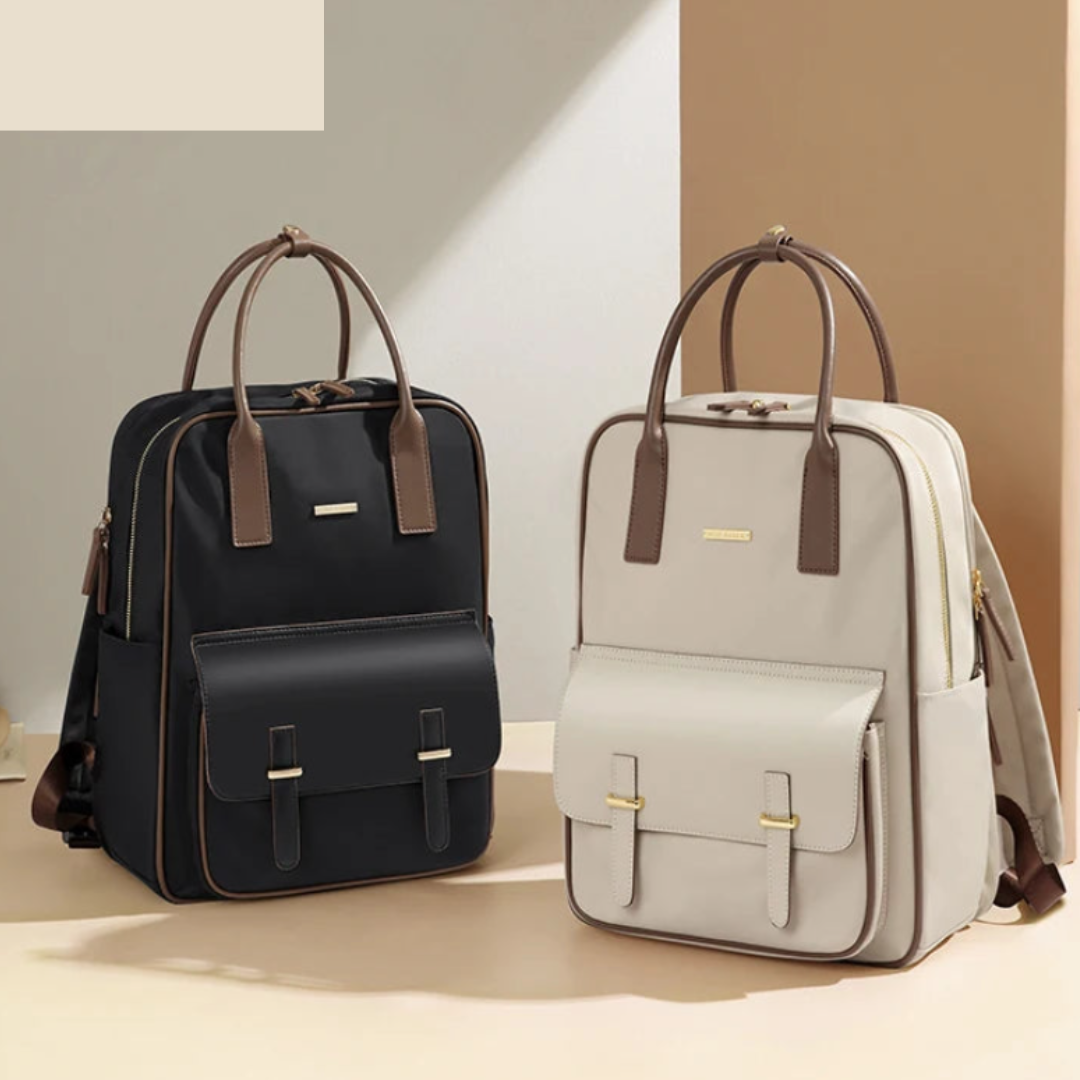 Mochila Executiva Para Notebook em Couro Golf