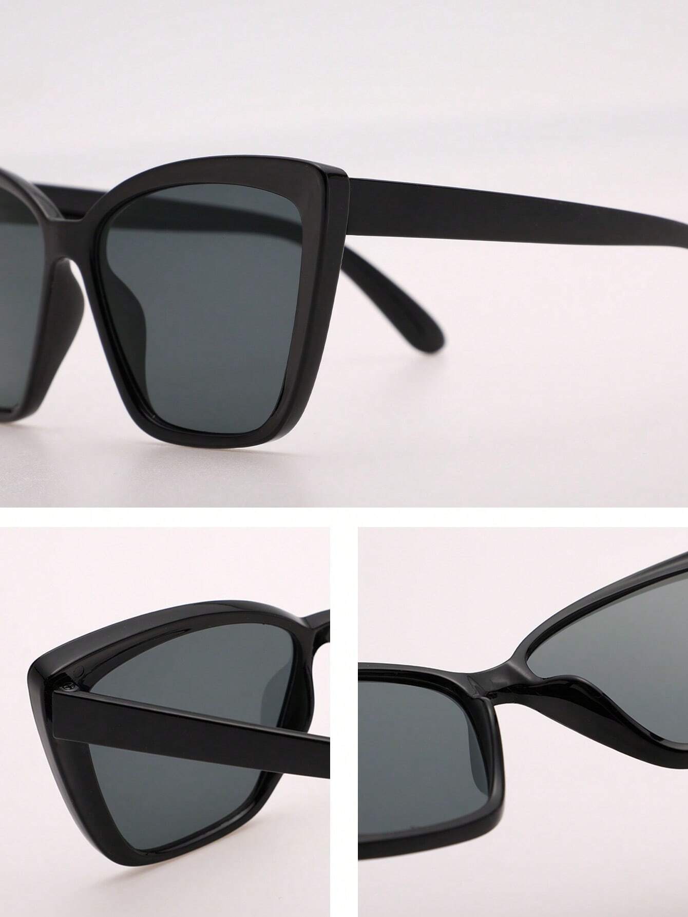 Óculos de Sol Vintage Modelo Gatinho Preto