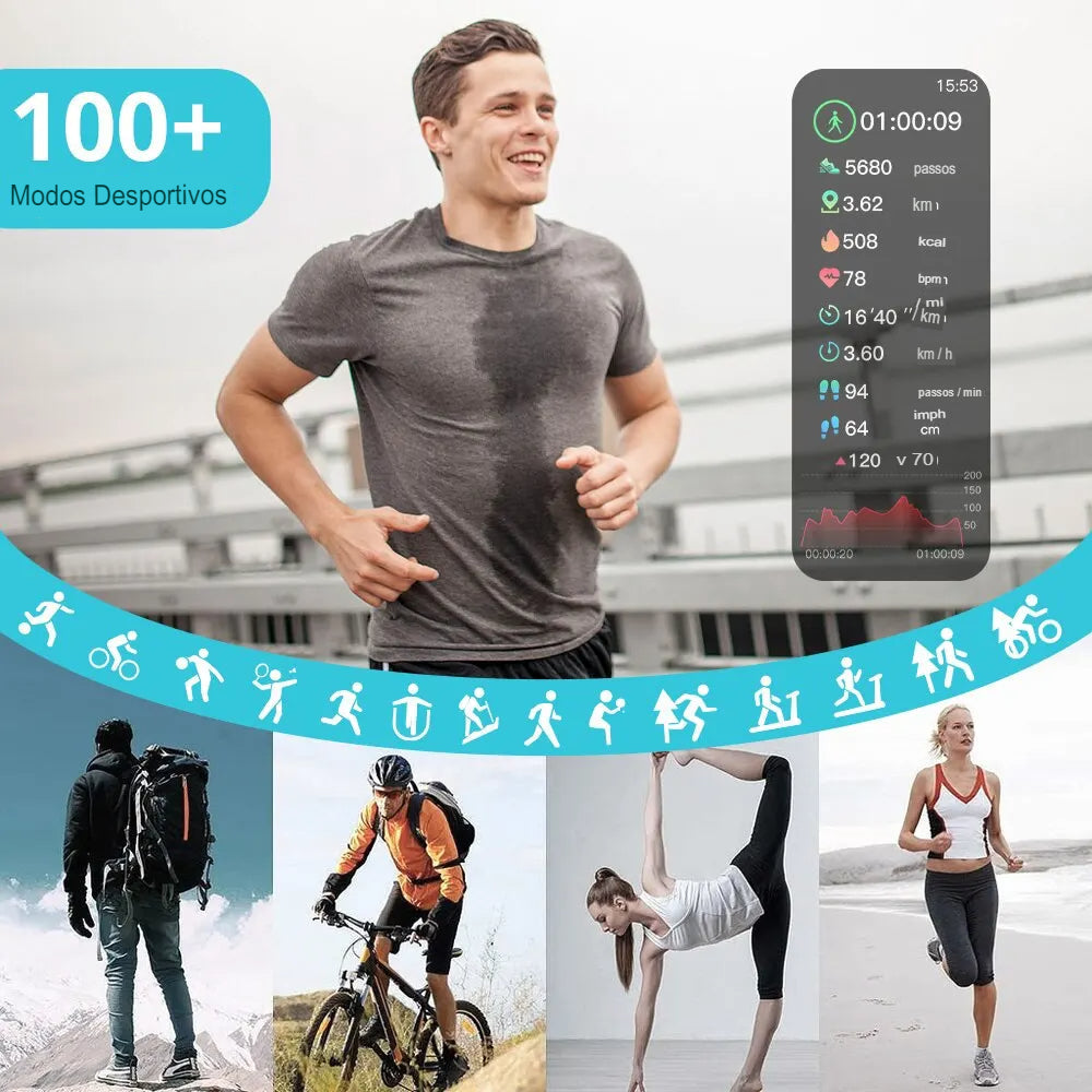 Relógio Smartwatch Smart IOS IP68