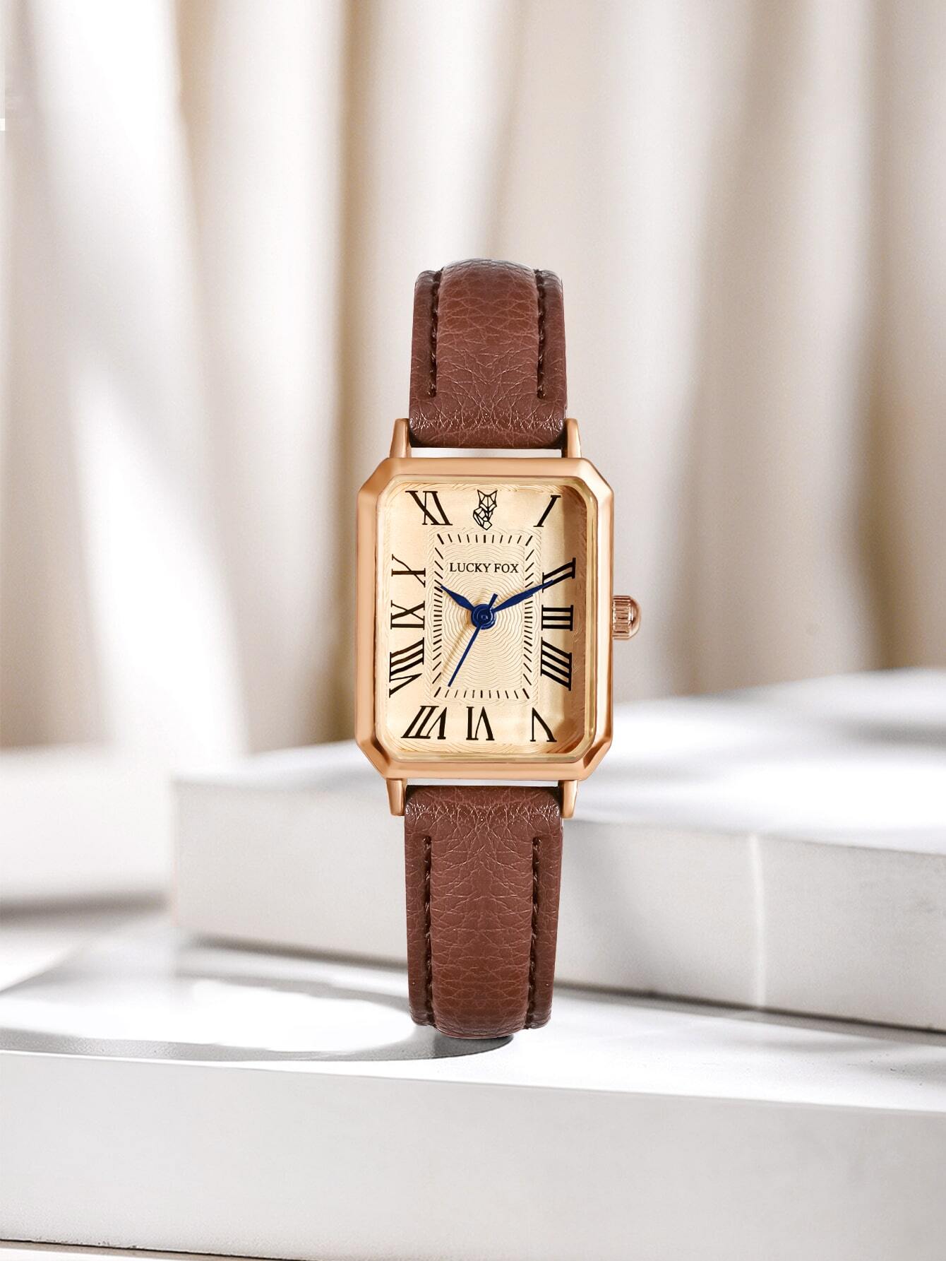 Relógio Feminino de Quartzo Ponteiro Retângulo