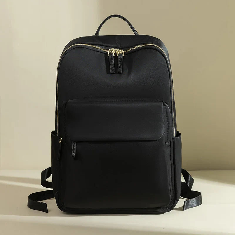 Mochila Em Couro Impermeável Para Notebook Roma