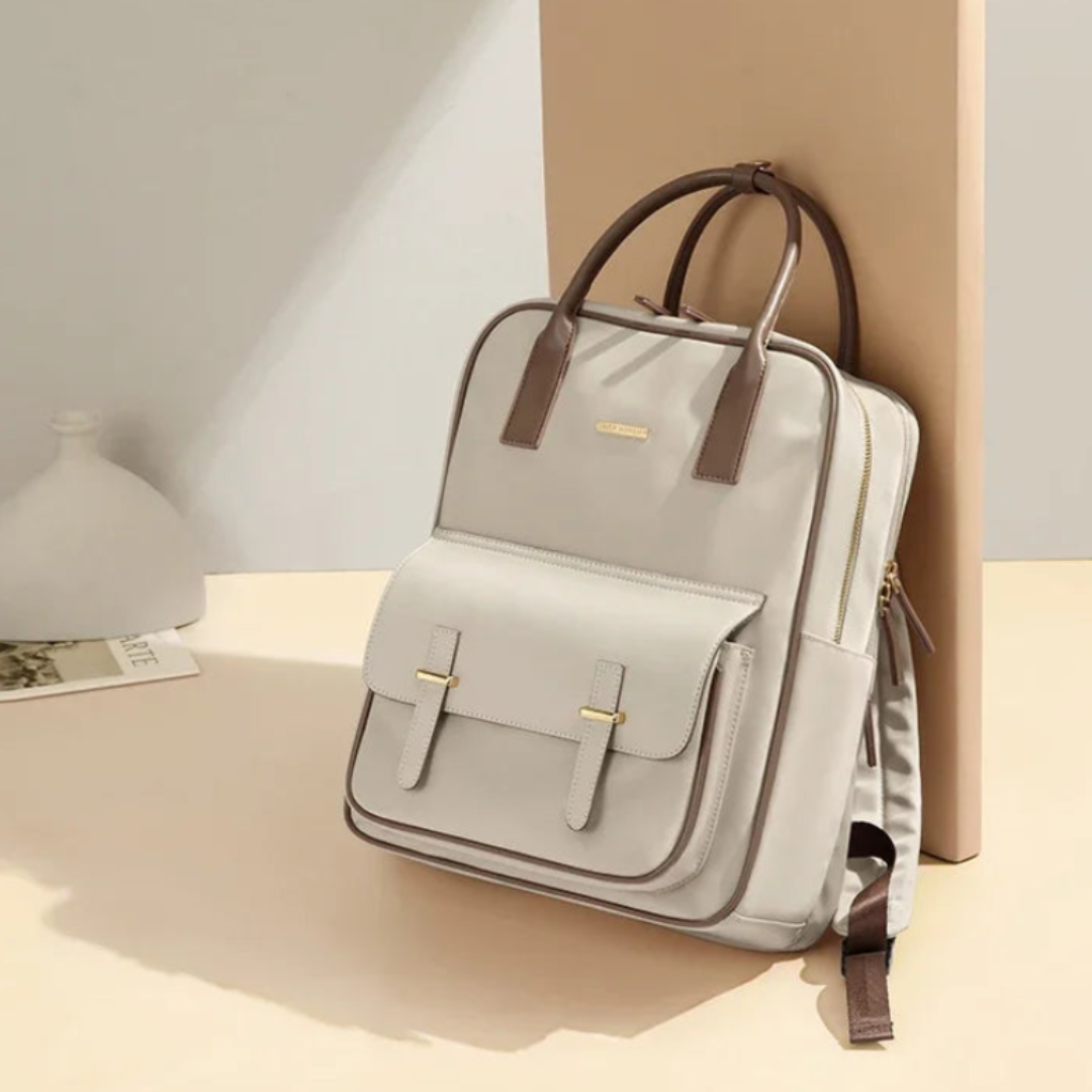 Mochila Executiva Para Notebook em Couro Golf