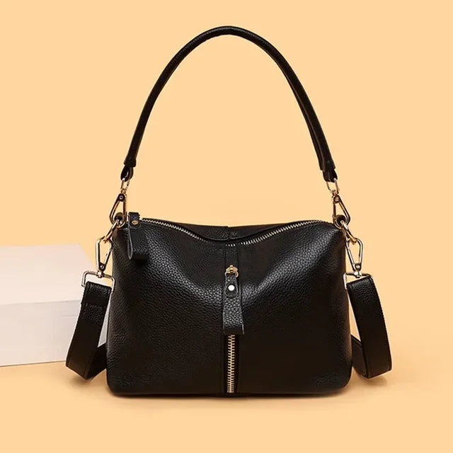 Bolsa Feminina de Ombro em Couro