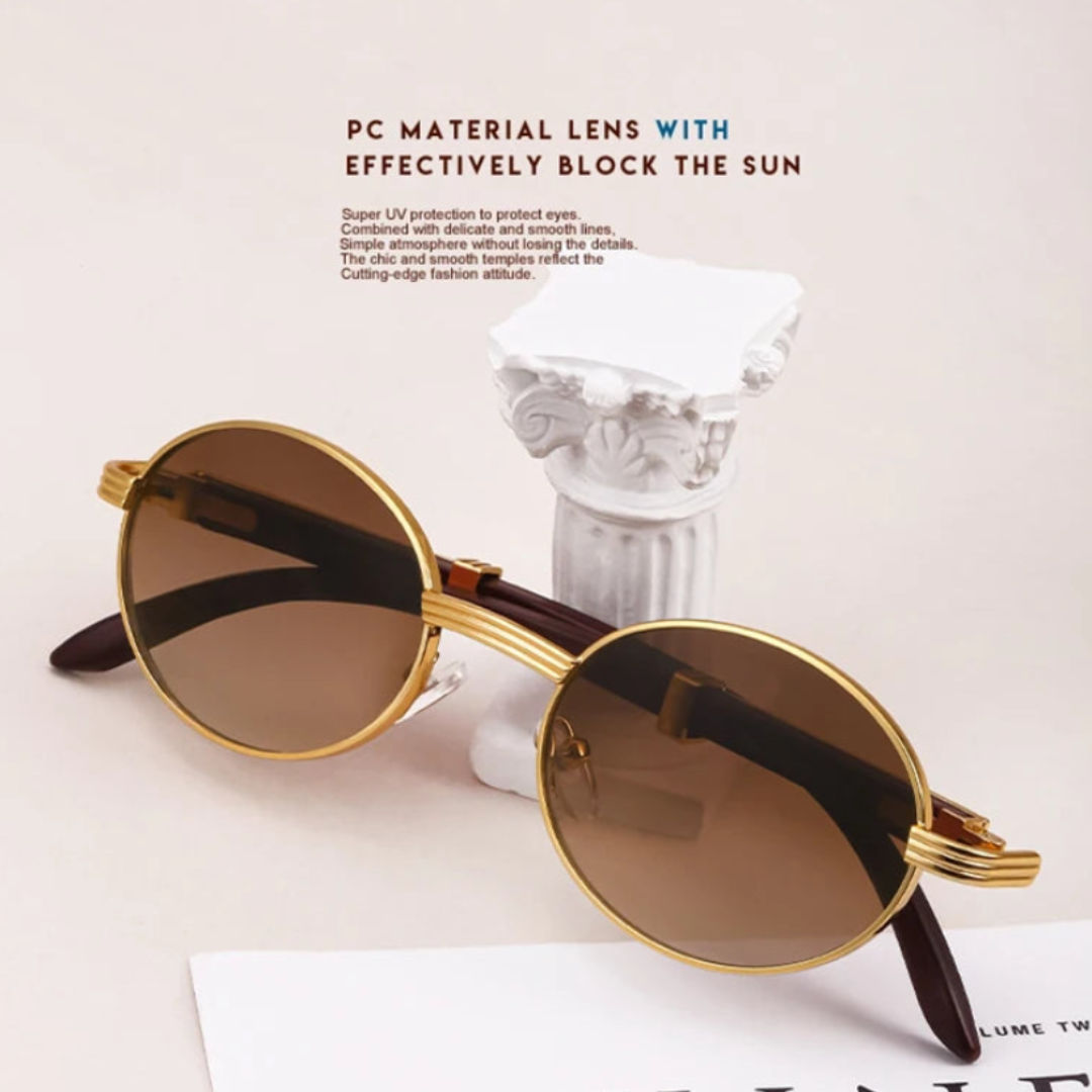 Óculos de Sol Feminino Modelo Oval Proteção  UV400