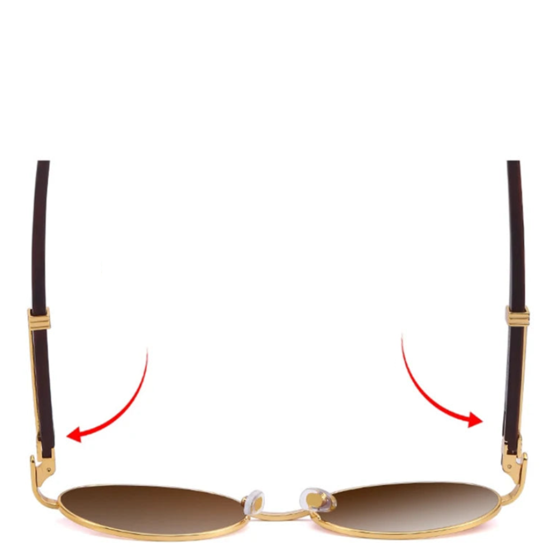 Óculos de Sol Feminino Modelo Oval Proteção  UV400