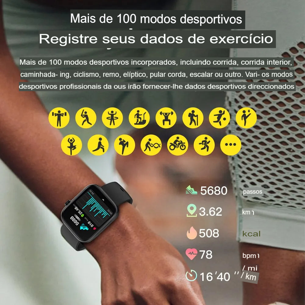 Relógio Smartwatch COLMI-P71 P68