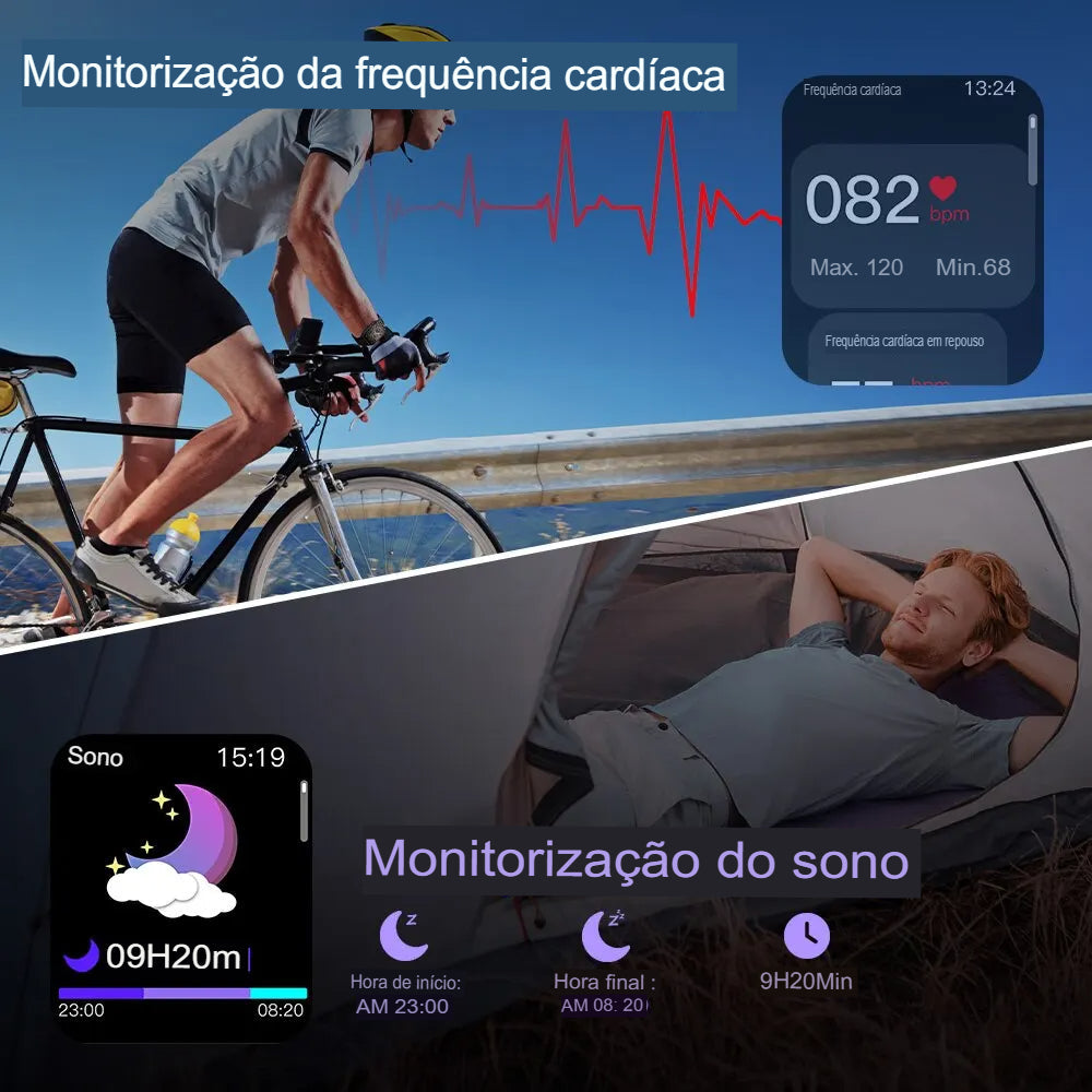 Relógio Smartwatch Smart IOS IP68
