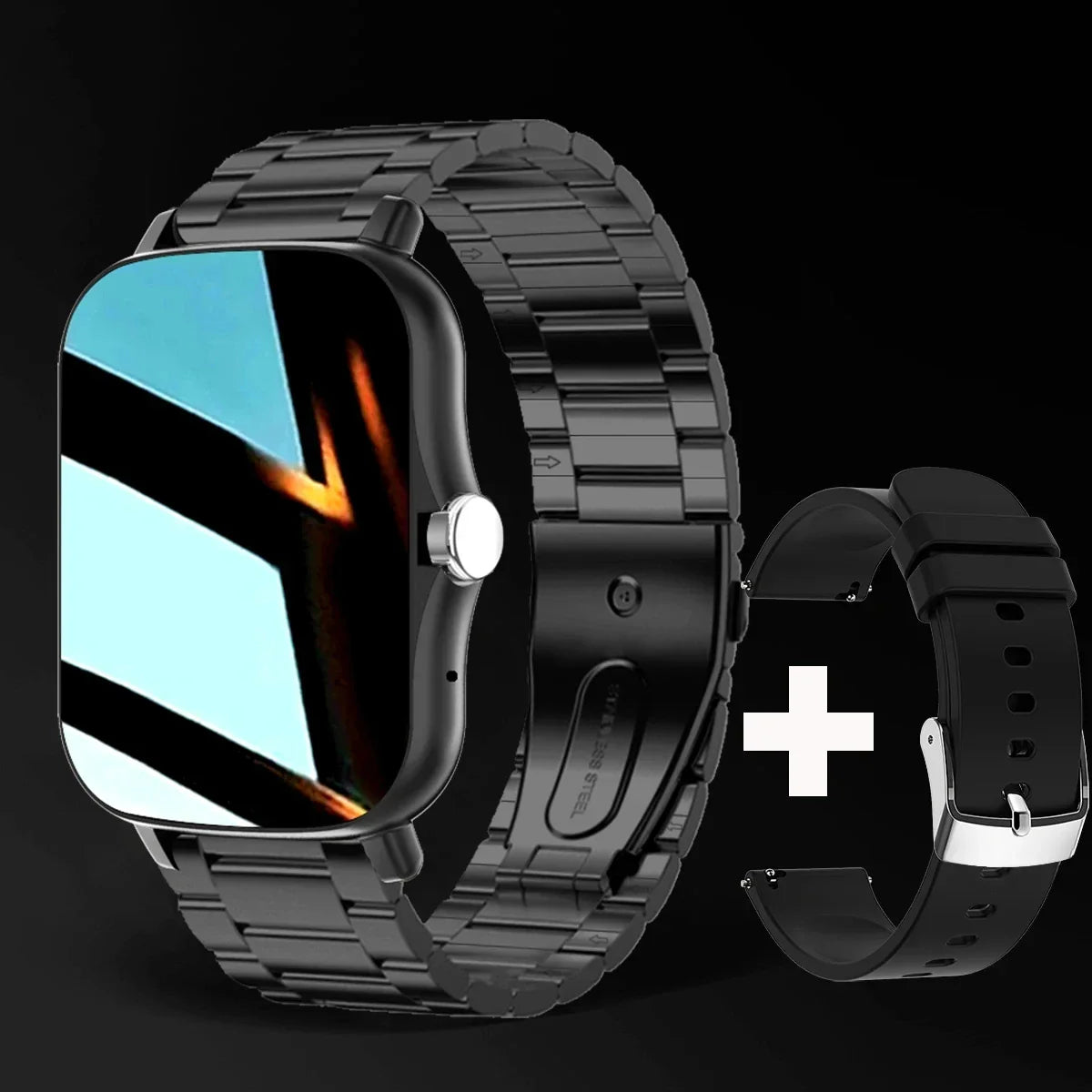 Relógio Smartwatch XiaomFull Com Pulseira Extra