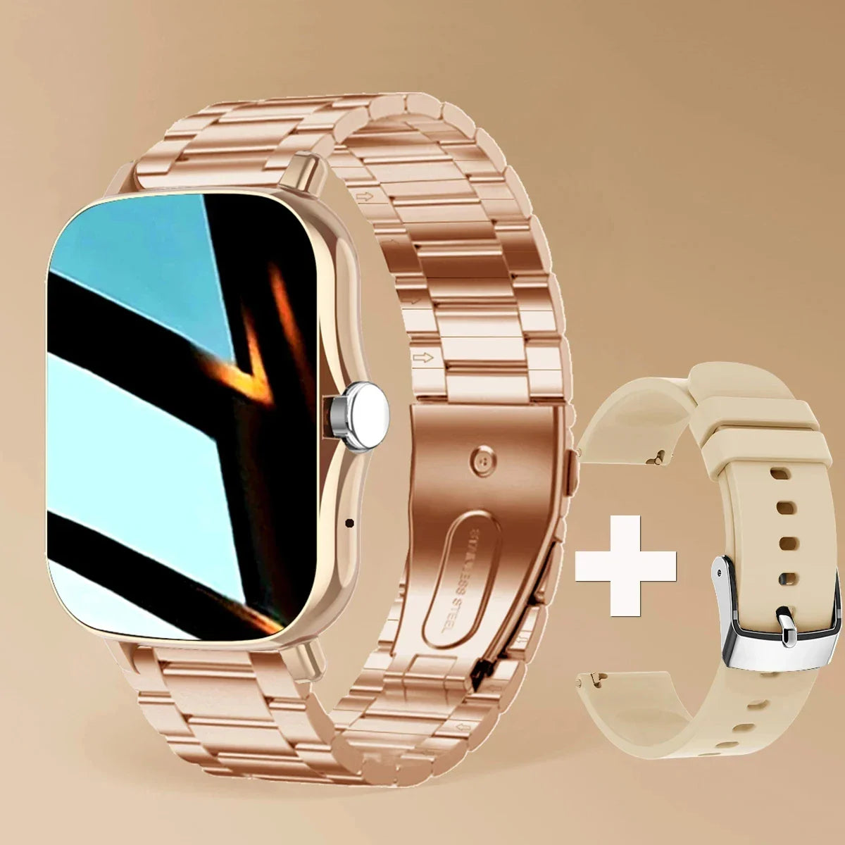 Relógio Smartwatch XiaomFull Com Pulseira Extra