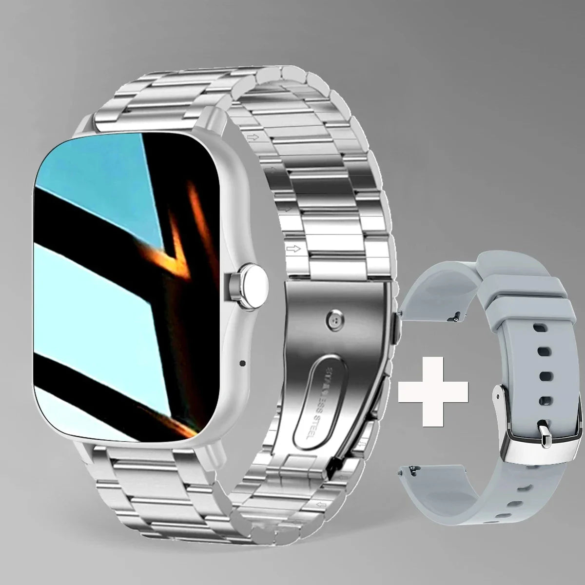 Relógio Smartwatch XiaomFull Com Pulseira Extra