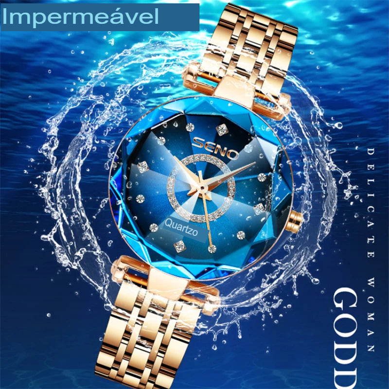 Relógio Feminino Seno Quartz Jaqueline